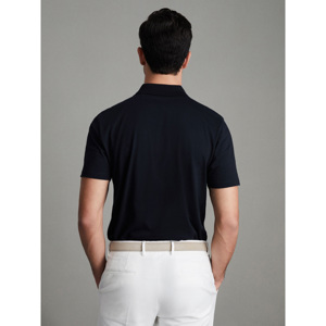 REISS AUSTIN Mercerised Cotton Polo Shirt